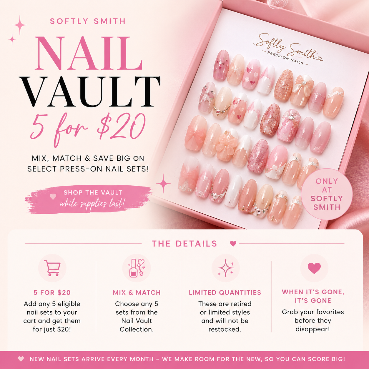 Nail vault