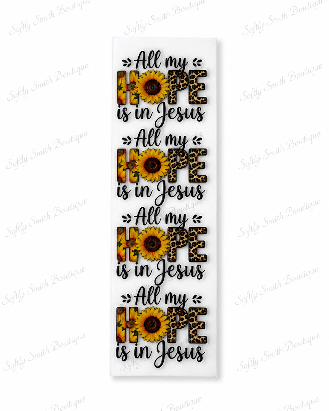 117-Hope in Jesus UV DTF pen wrap