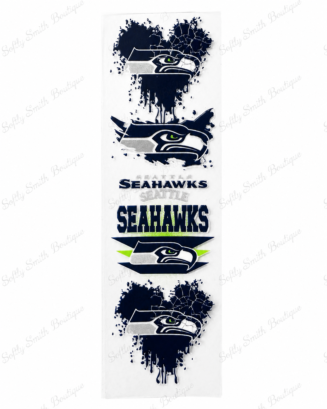 118-Seattle Seahawks UV DTF pen wrap