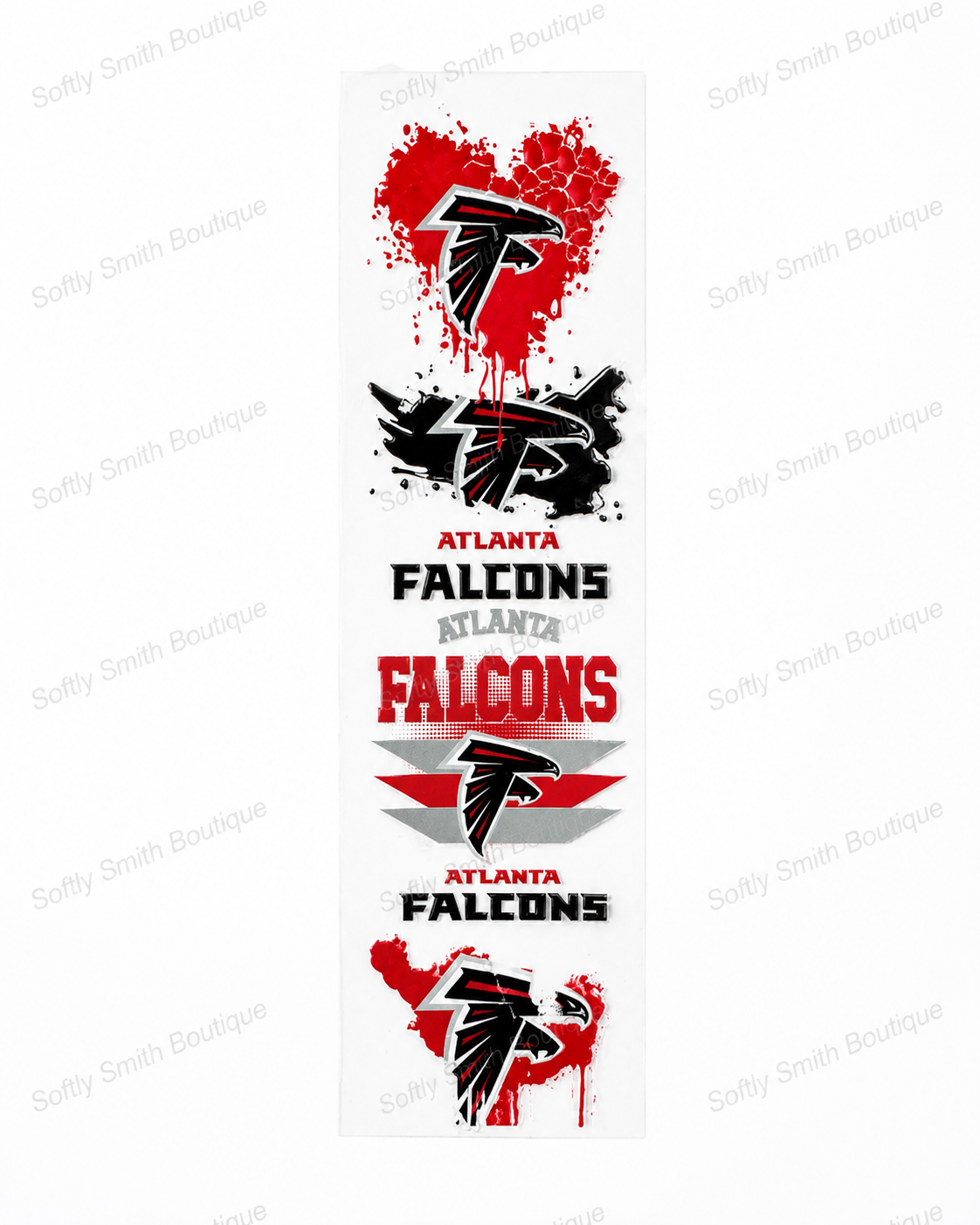 119-Atlanta Falcons UV DTF pen wrap
