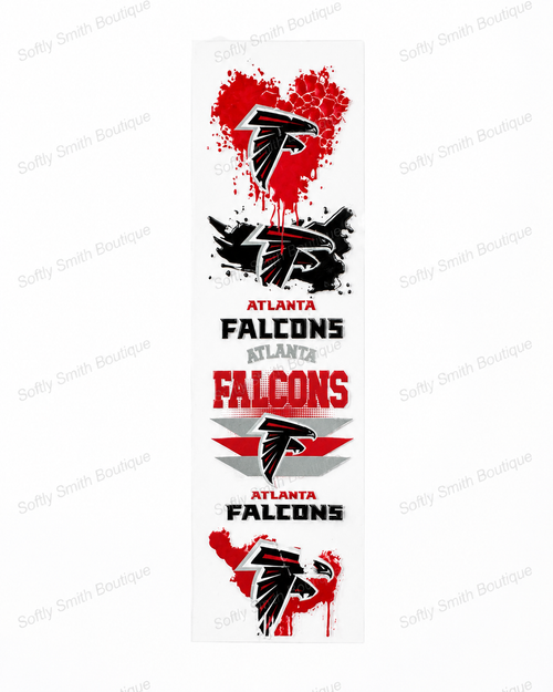 119-Atlanta Falcons UV DTF pen wrap