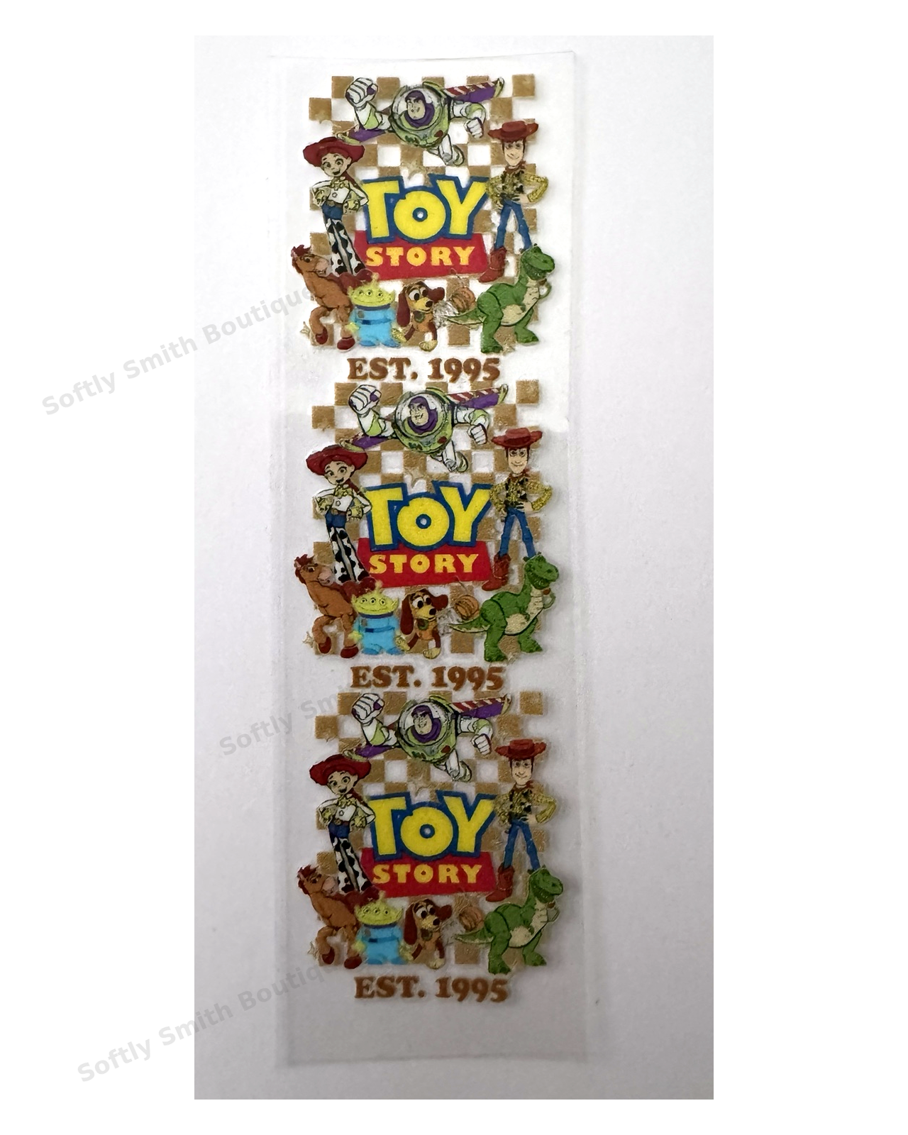 124 Toy Story 1995 UV DTF pen wrap