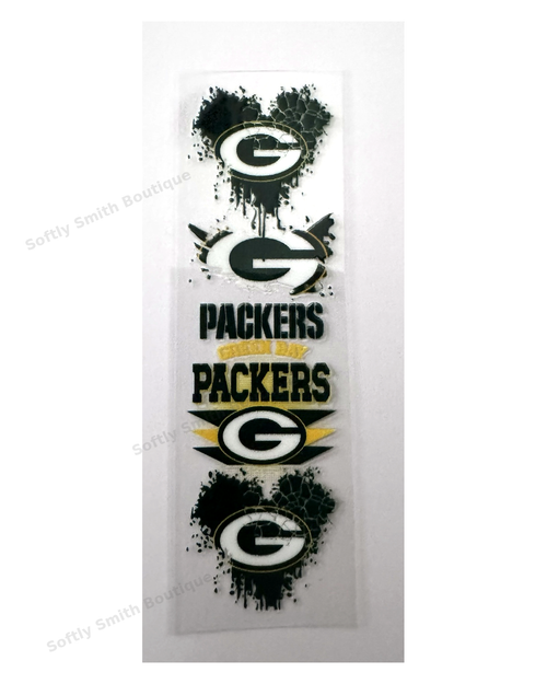 126 Green Bay Packers UV DTF pen wrap