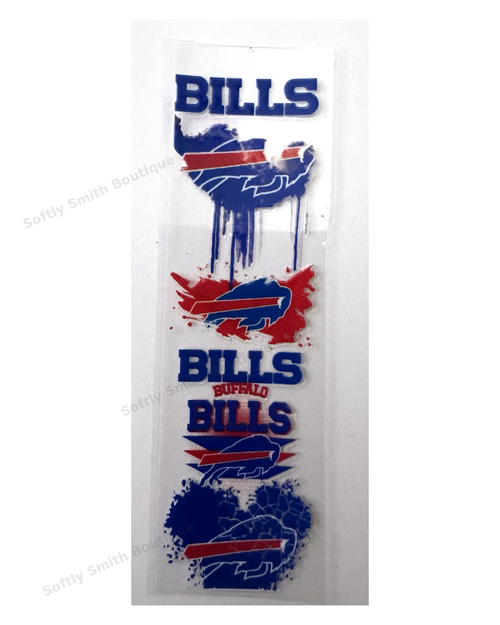127 Buffalo Bills UV DTF pen wrap