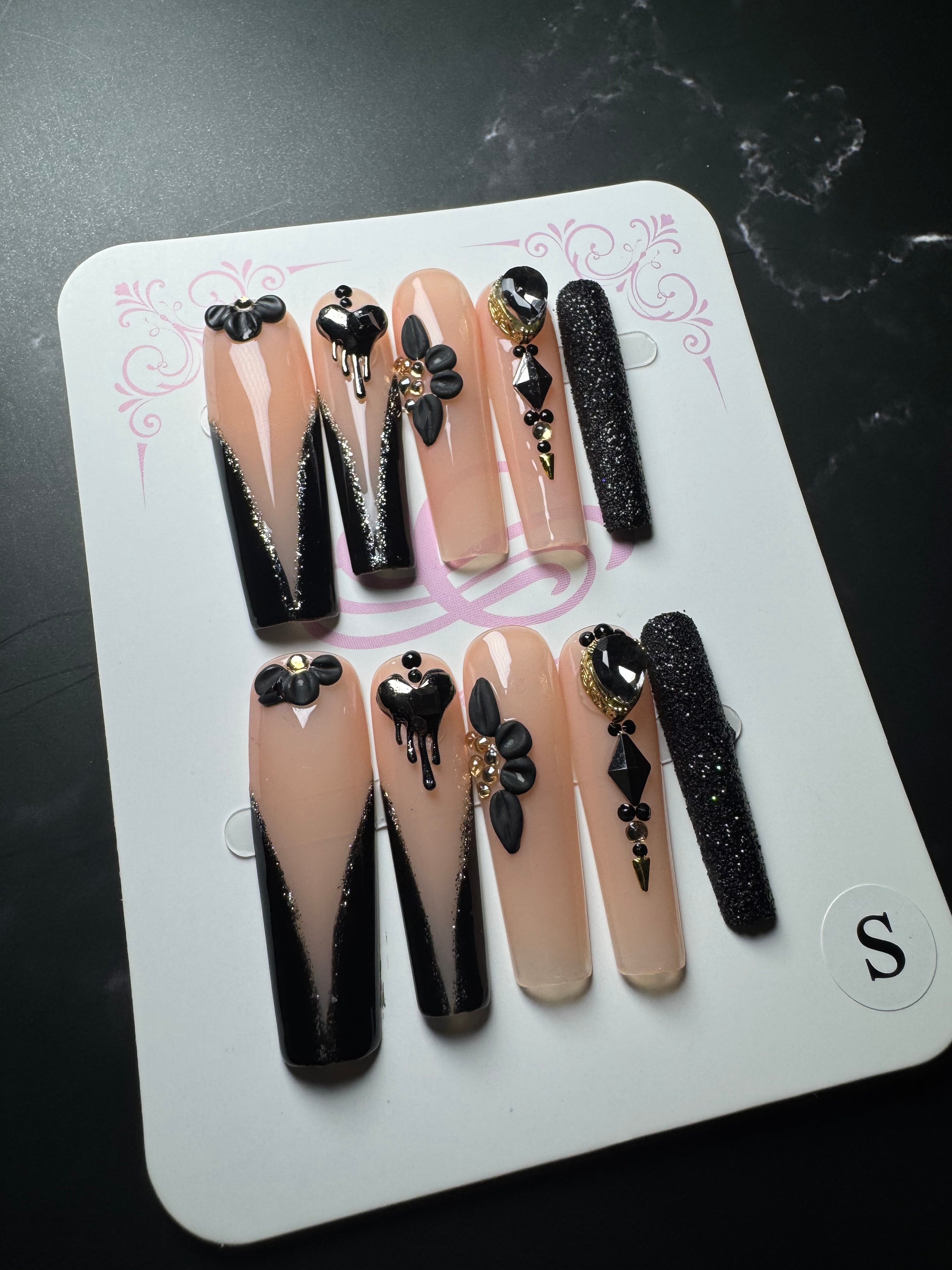 Midnight Nude Glam Set