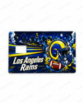 Los Angeles Rams UV DTF credit card wrap