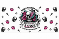 16 oz Skull UV DTF Cup Wraps