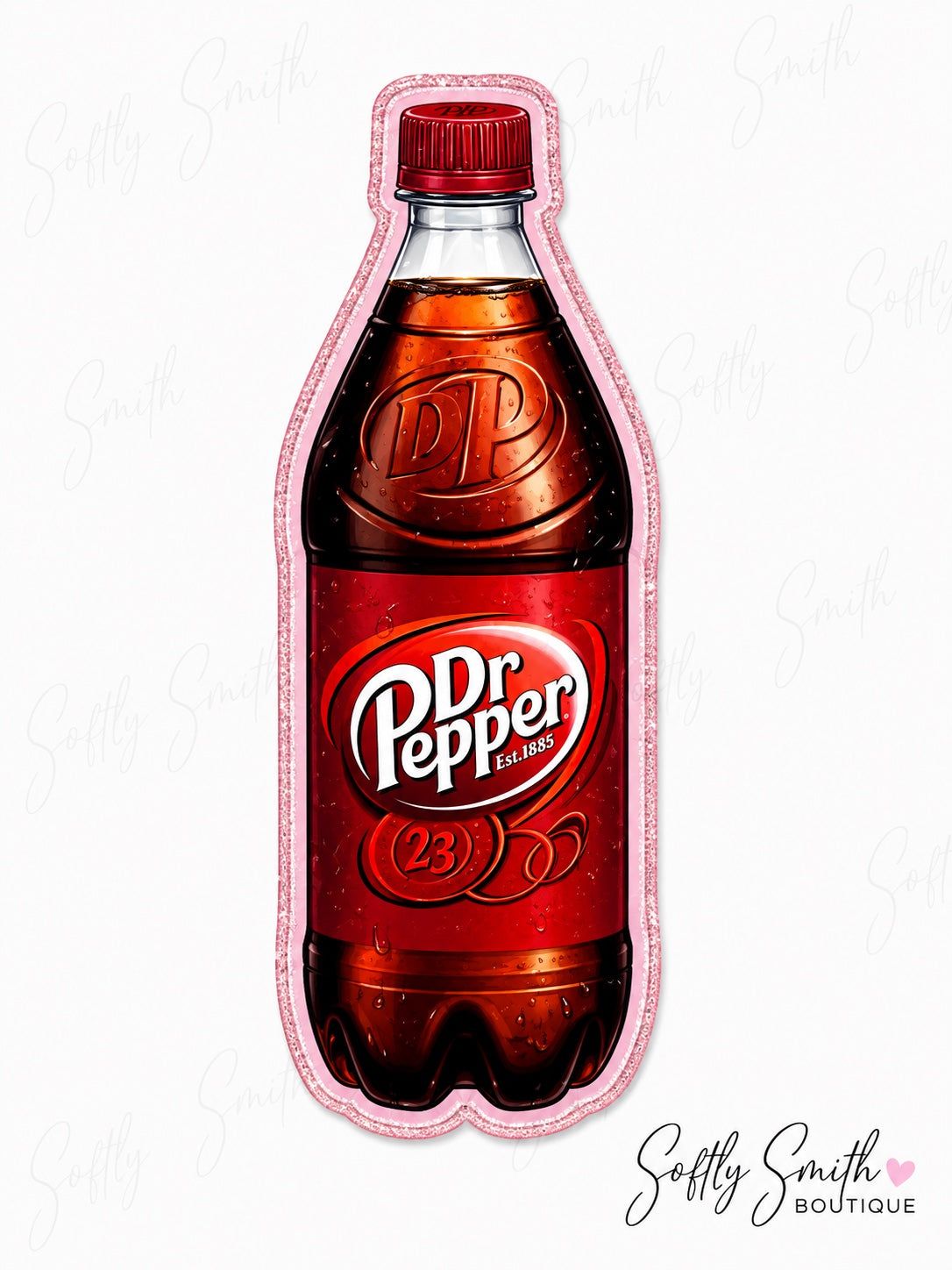 A016 Dr Pepper Bottle 6cm acrylic