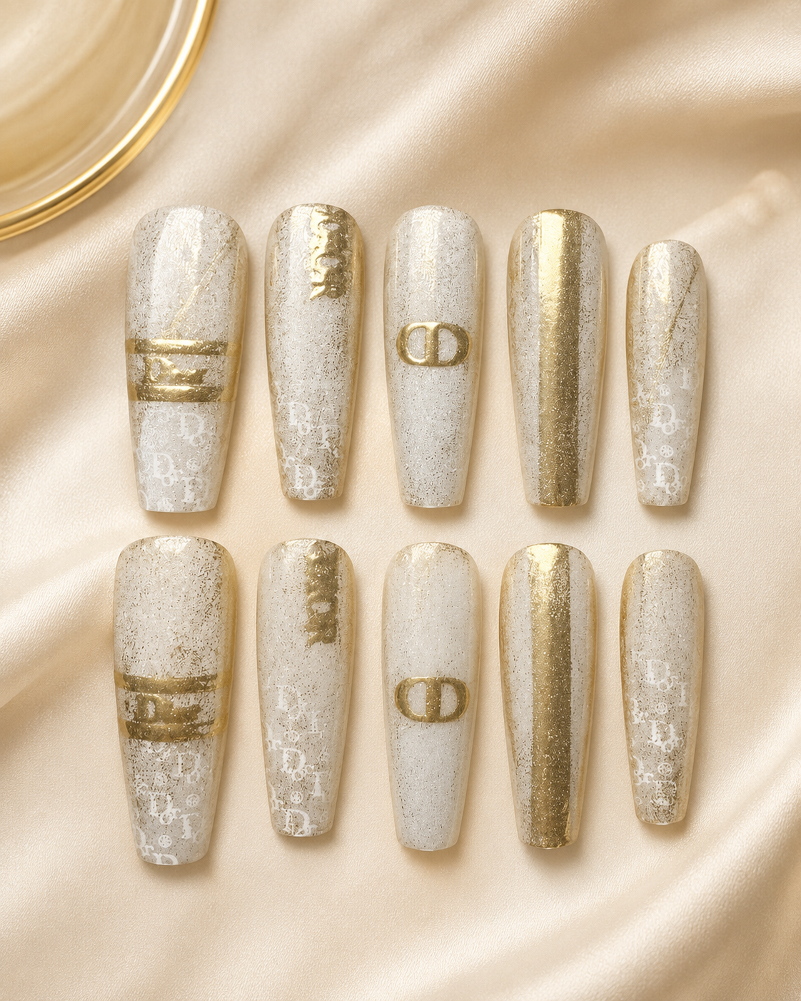 10-Set Fashion Press-On Nail Bundle | Size Medium