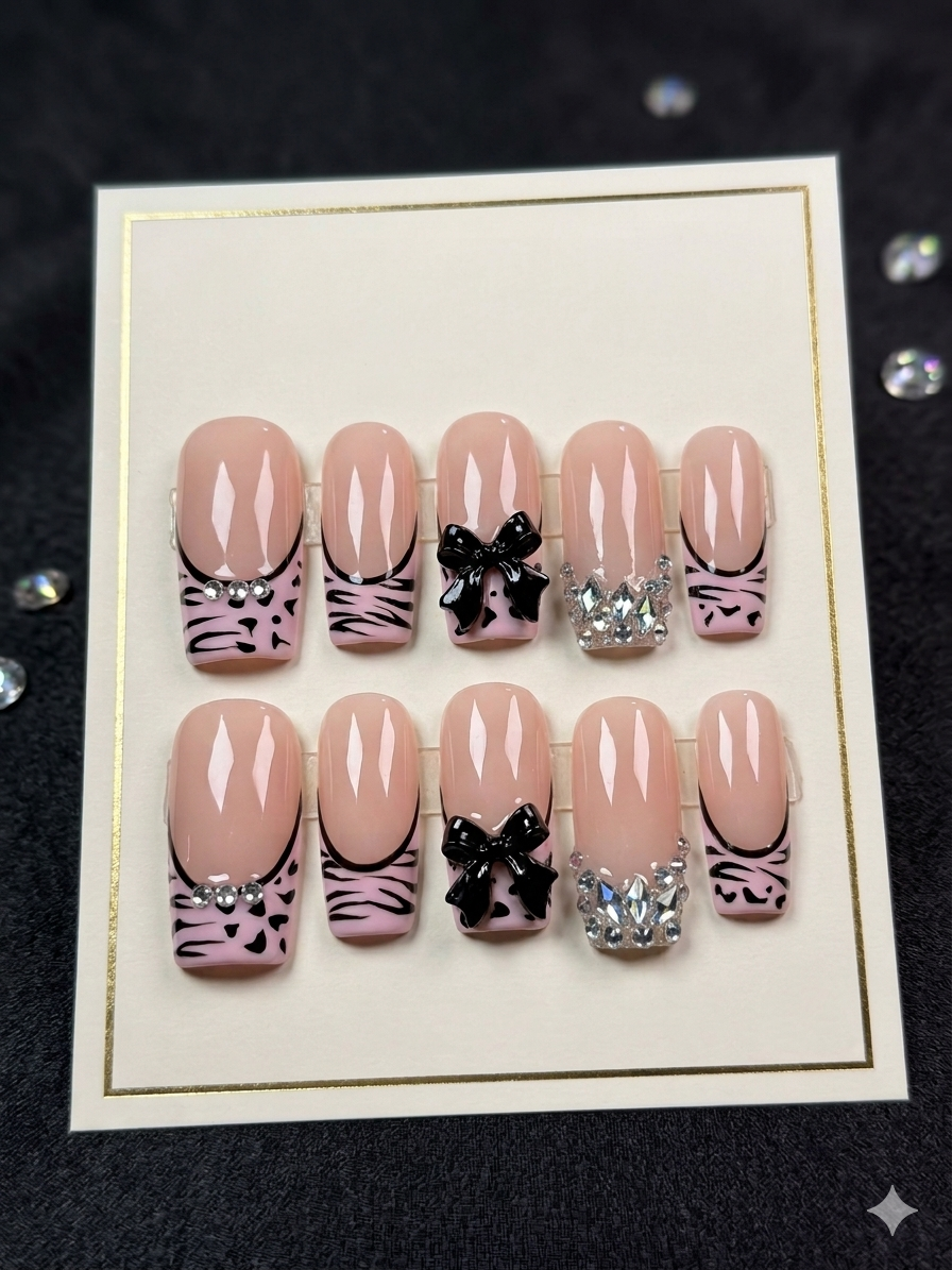 Blush Bow Luxe Set