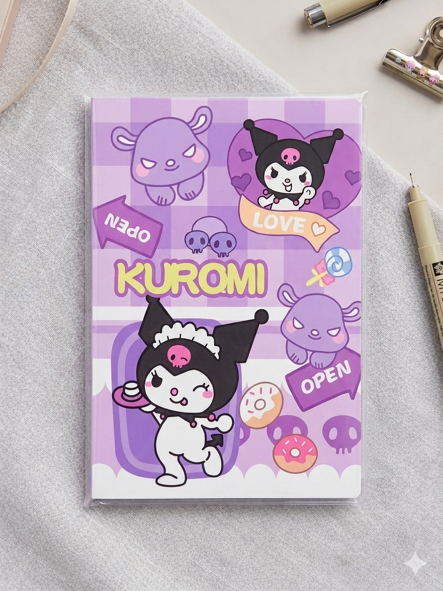 Purple Kuku Sweet Rebel A5 Notebook