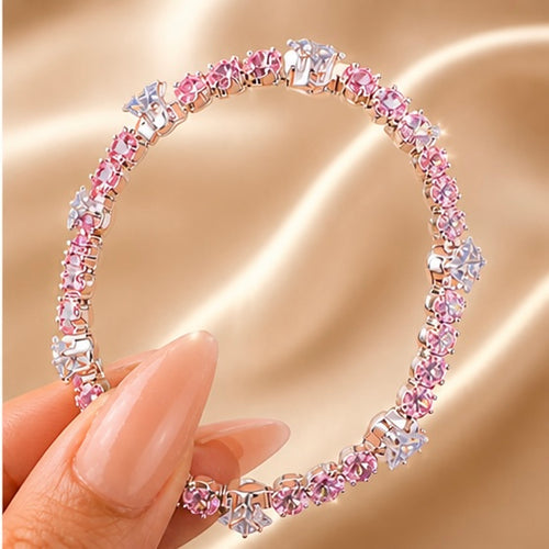 Blush Crystal Luxe Bangle