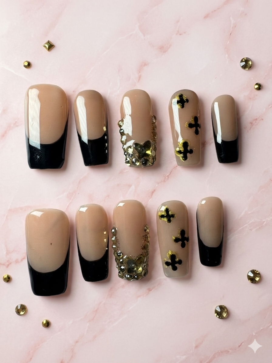 Midnight Luxe French Set