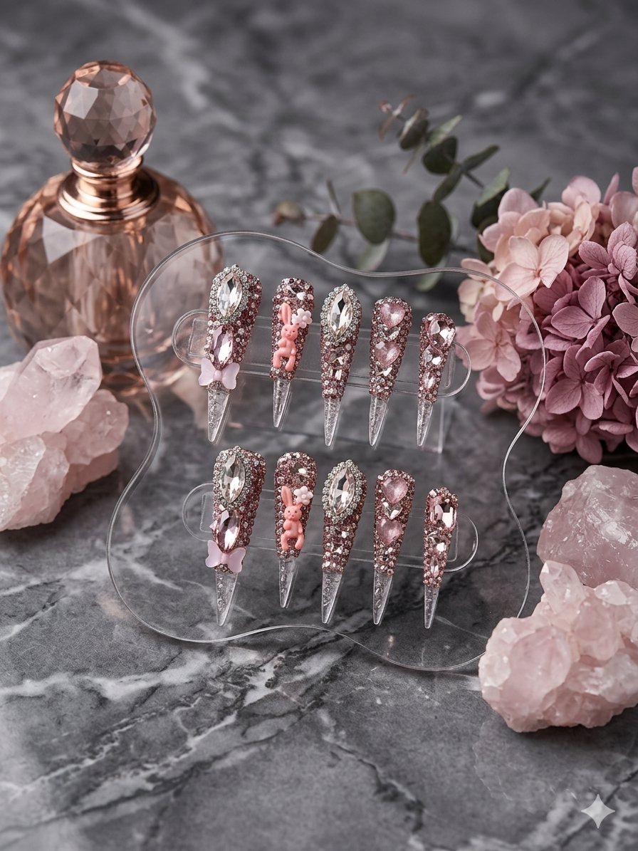 Blush Diamond Bunny Luxe Set