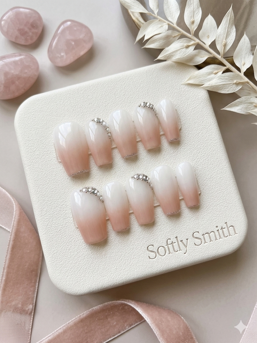 Blushing Veil Ombré Set