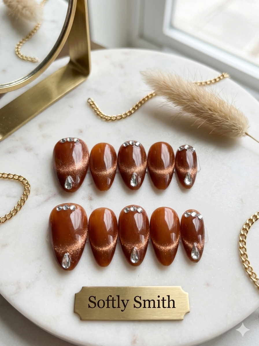 Mocha Glow Crystal Set