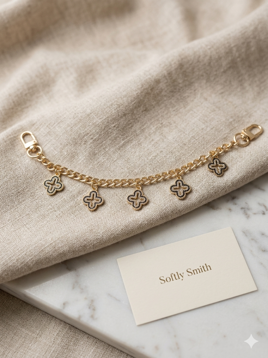 Luxe Clover Charm Chain