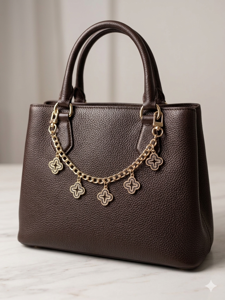 Luxe Clover Charm Chain