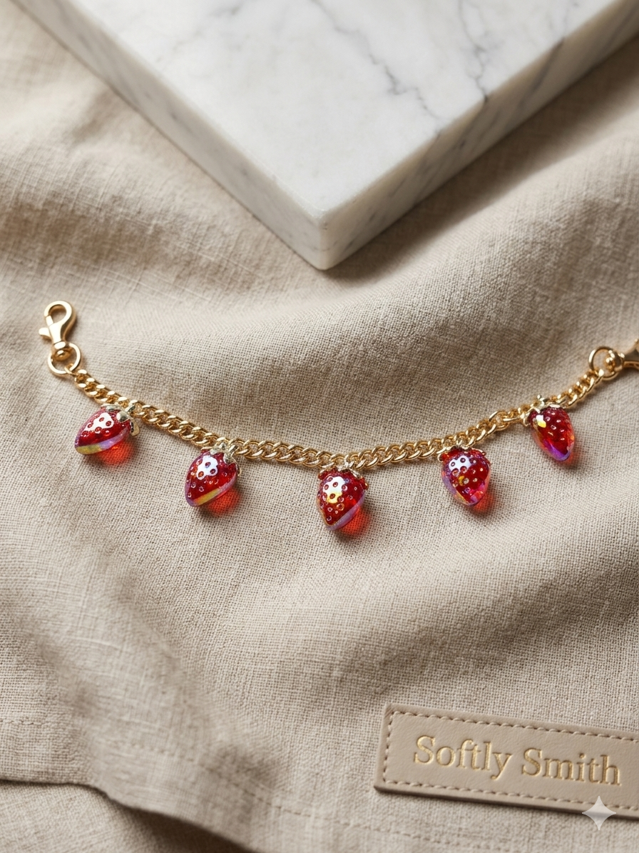 Strawberry Charm Chain