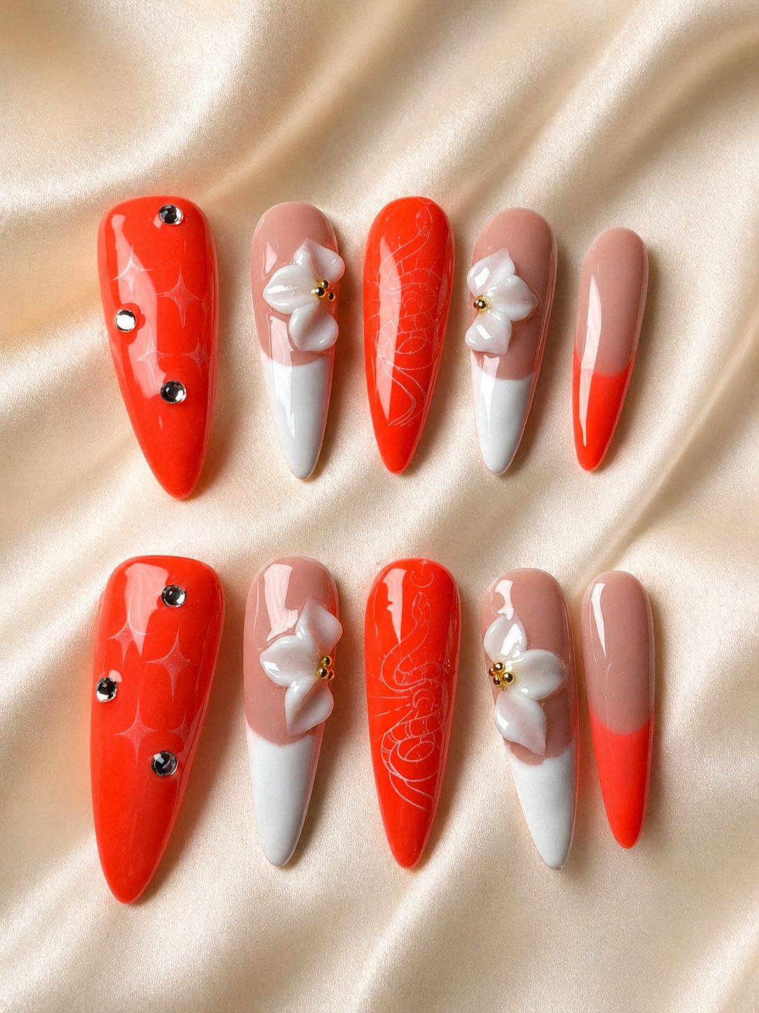 Coral Heat Set