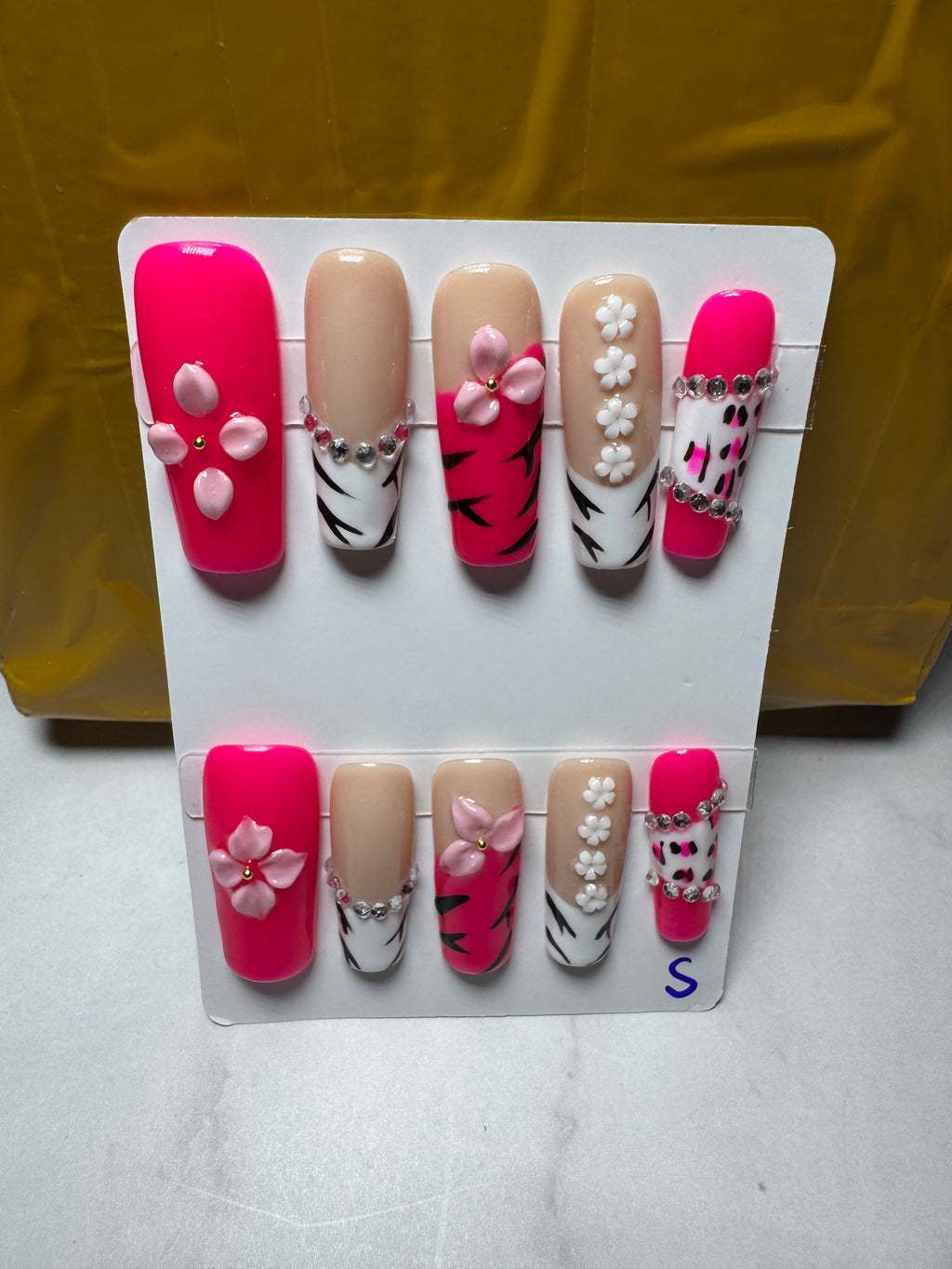 Pink Wildflower Glam