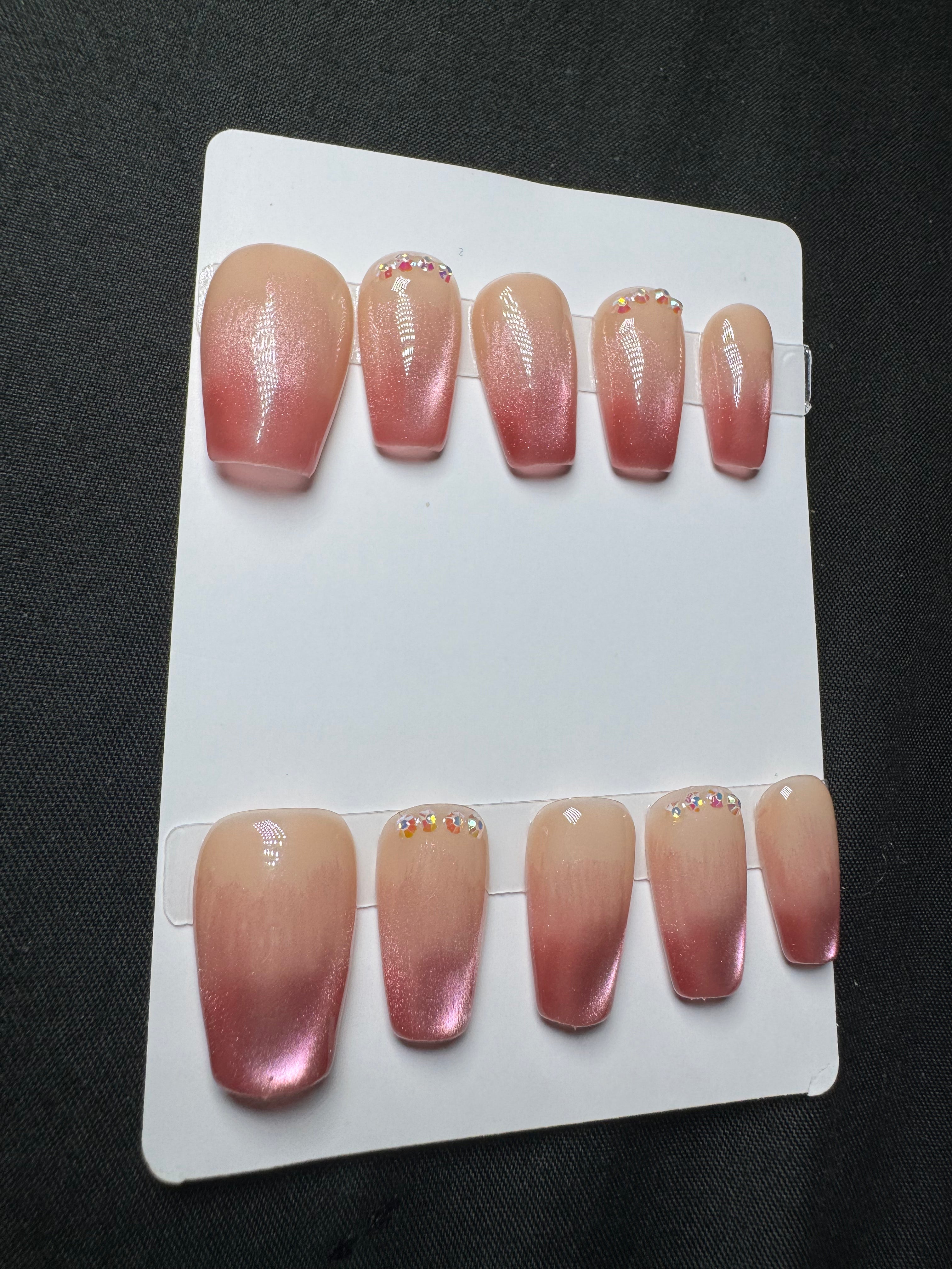 Rosé Veil Cat Eye