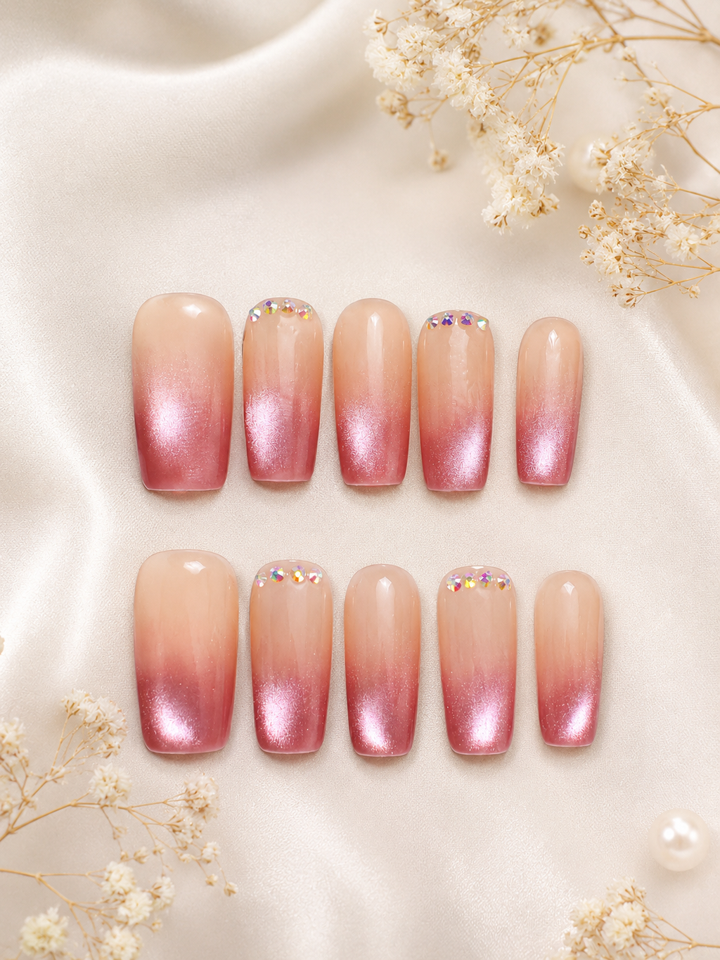 Rosé Veil Cat Eye