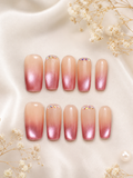 Rosé Veil Cat Eye