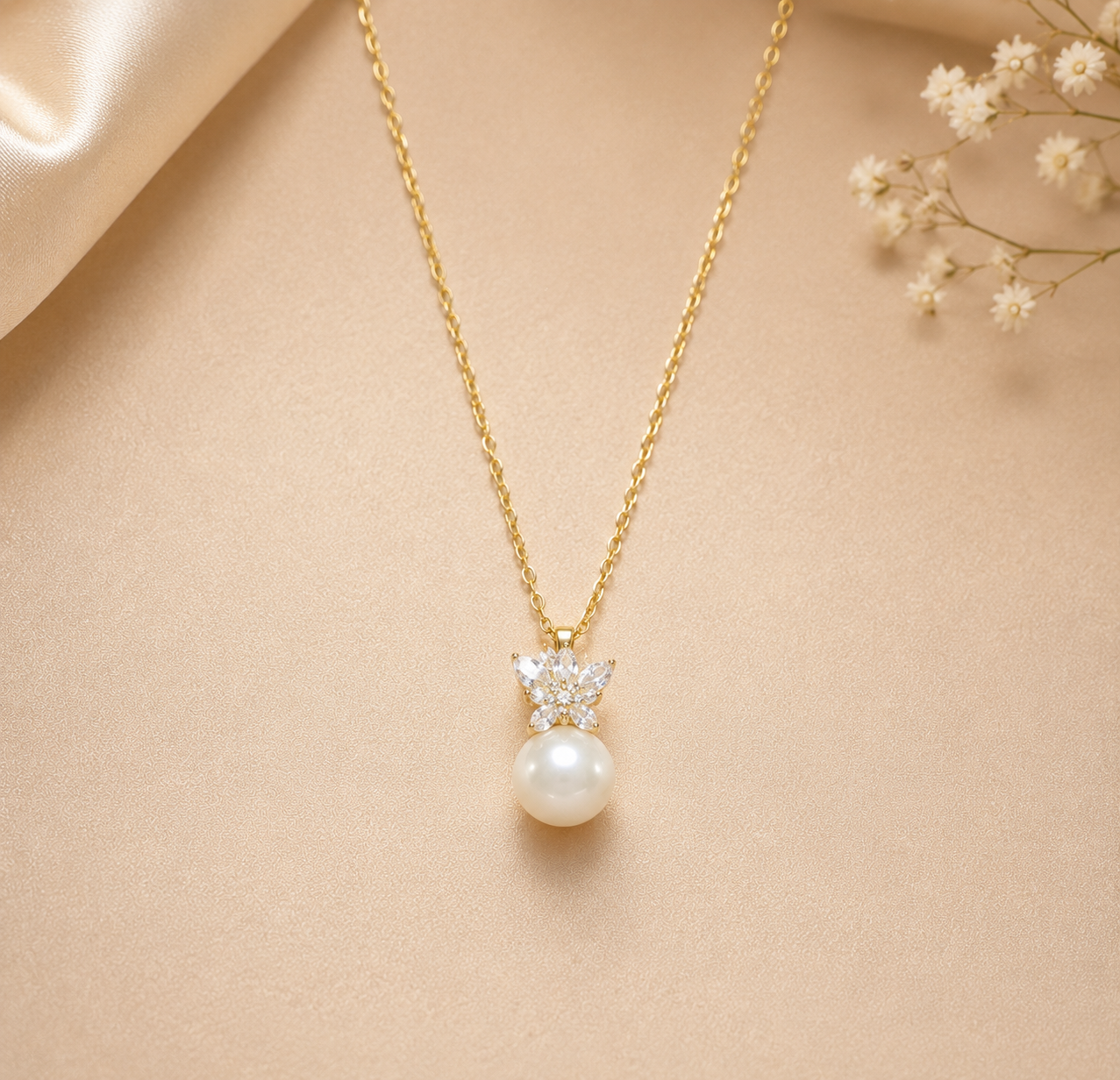 Pearl Bloom Jewelry Set