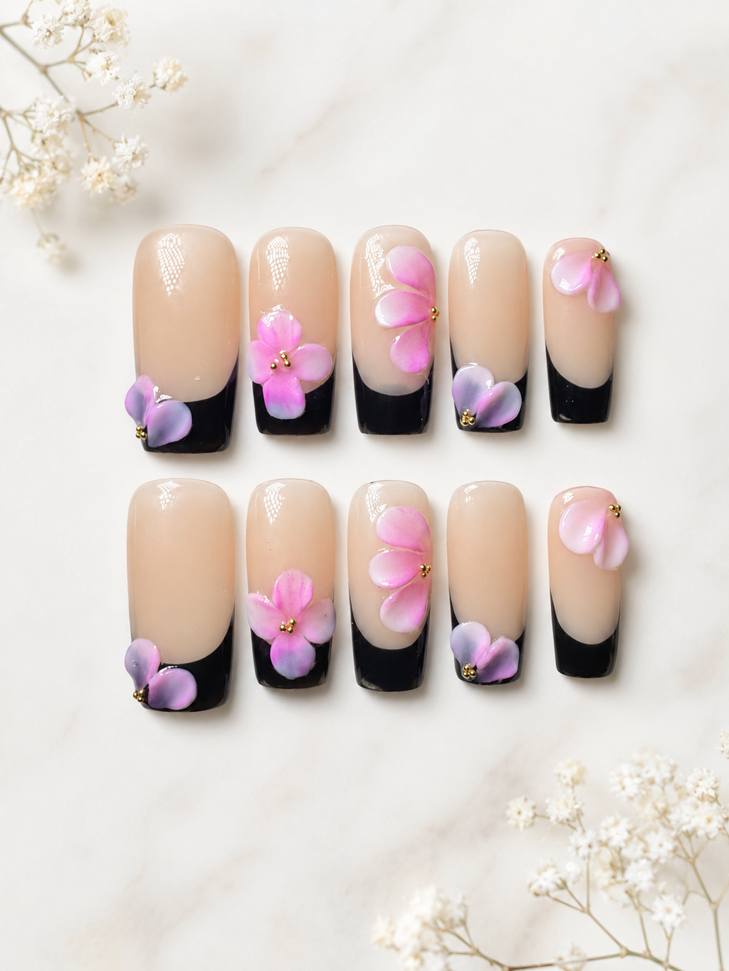 Noir Petal Luxe
