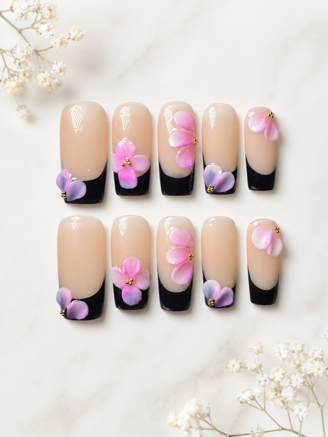 Noir Petal Luxe