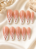 Blush Lattice Luxe
