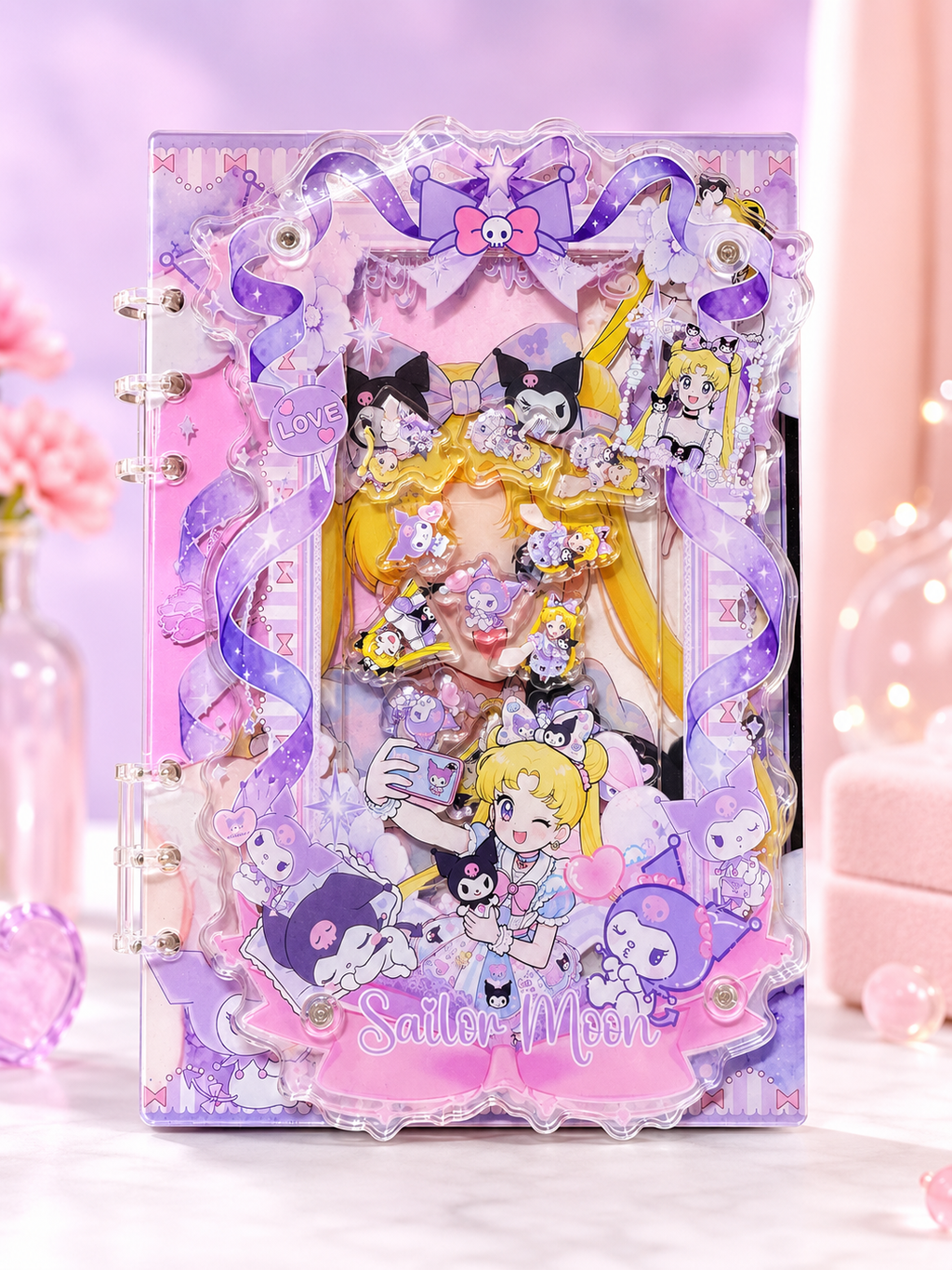 Moonlight Shaker A5 Acrylic Binder