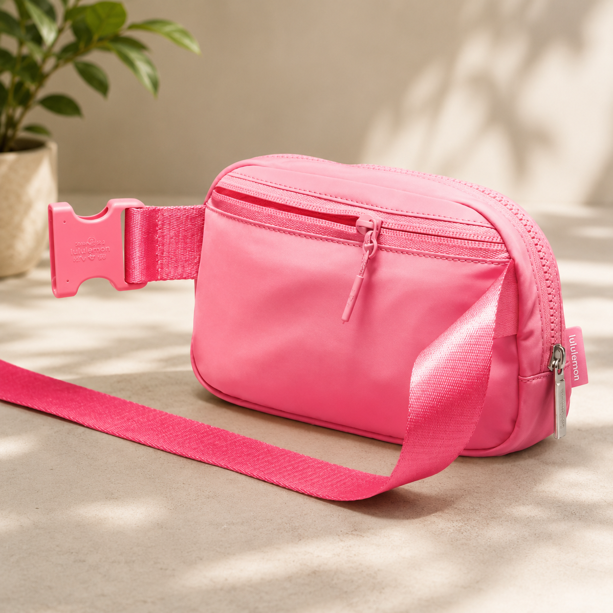 Bubblegum Sakura Crossbody Belt Bag