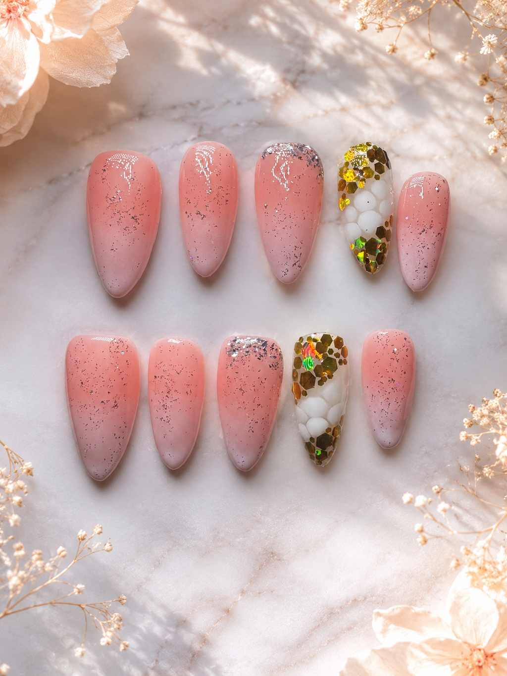 Peach Champagne Bloom