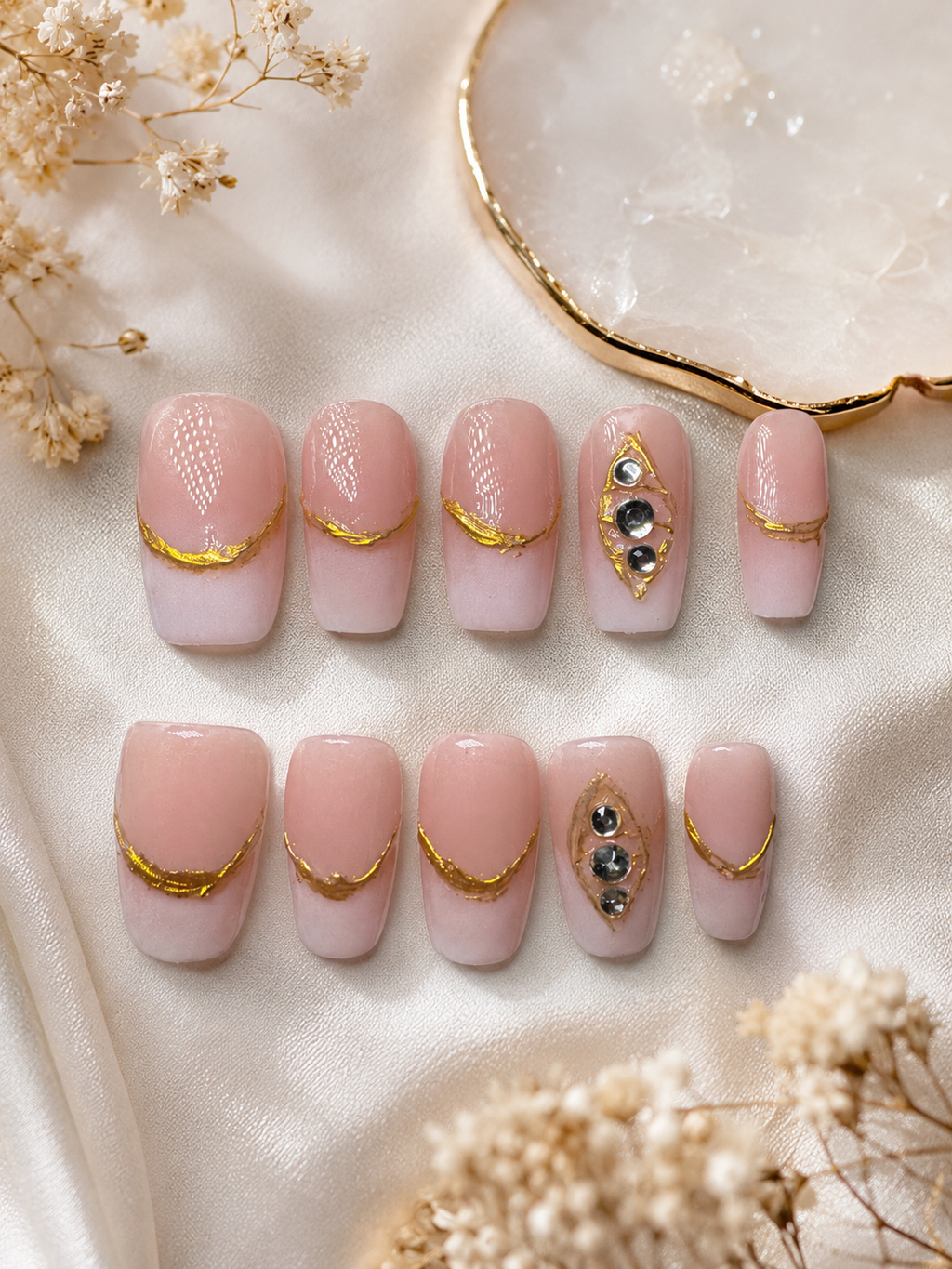 Blush Gilded Gem