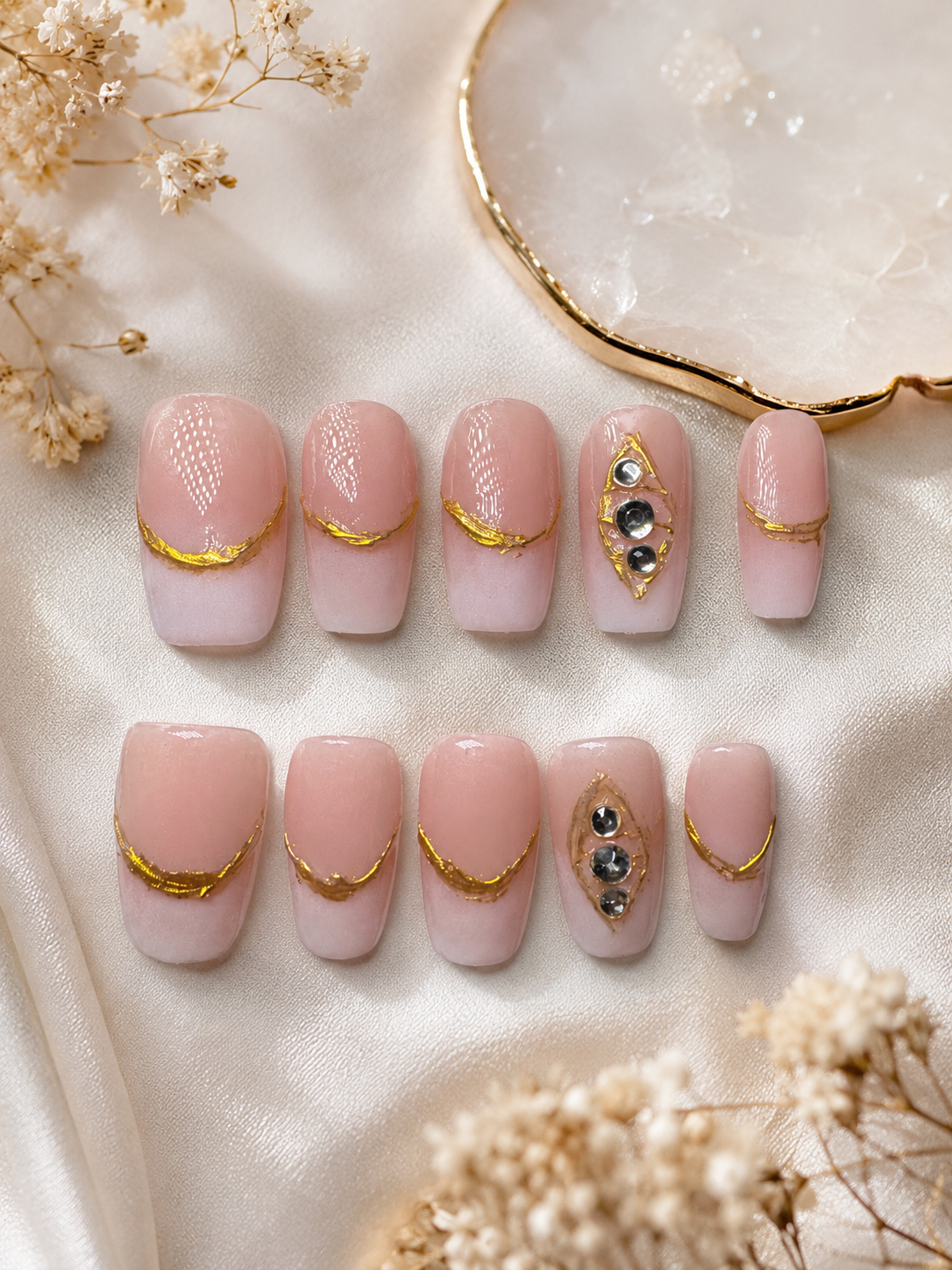 Blush Gilded Gem