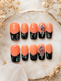 Midnight Peach Crystal French