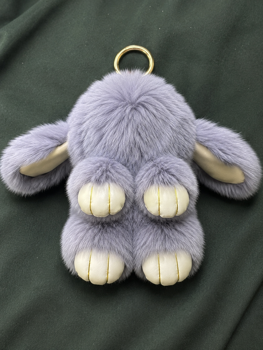 Bunny Plush Keychain Charm