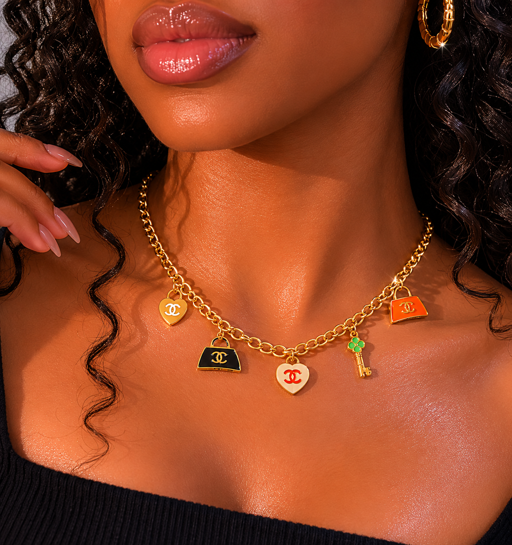Paris Charm Story Necklace