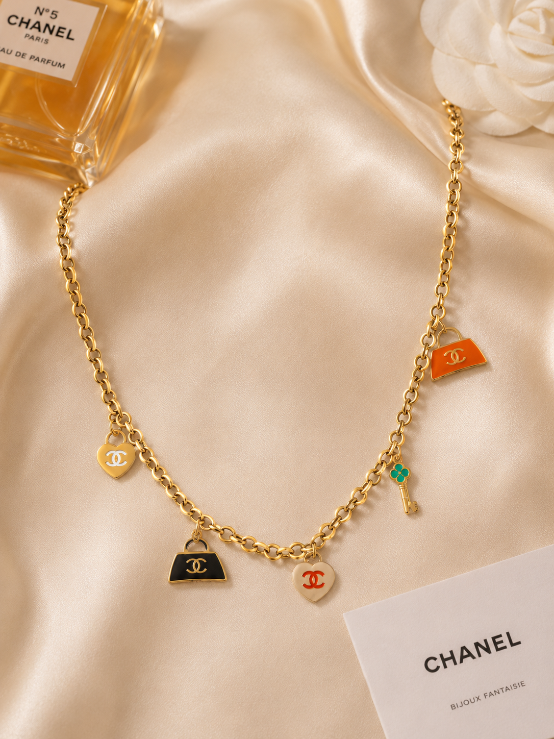 Paris Charm Story Necklace