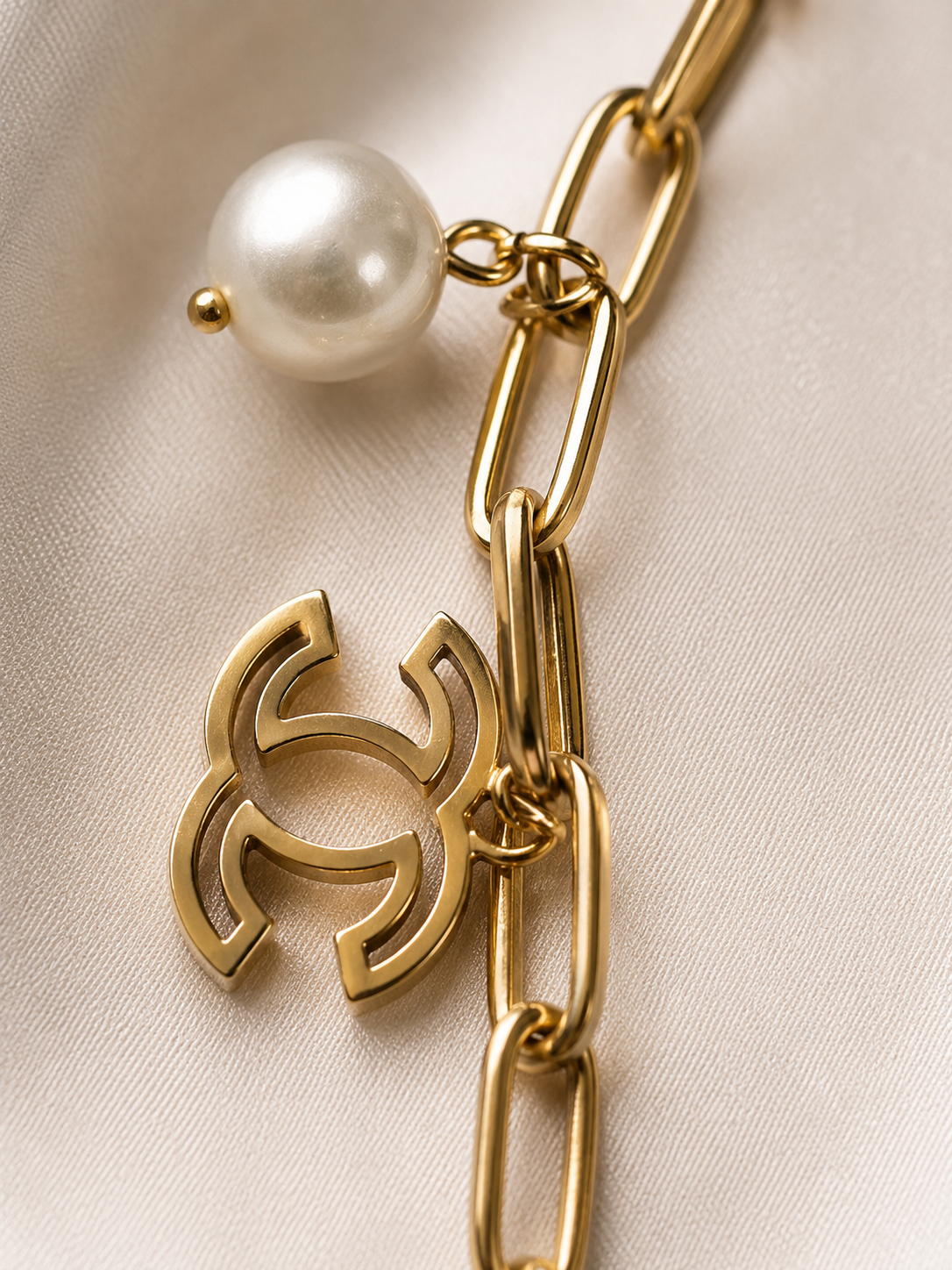 Maison Perle Link Necklace