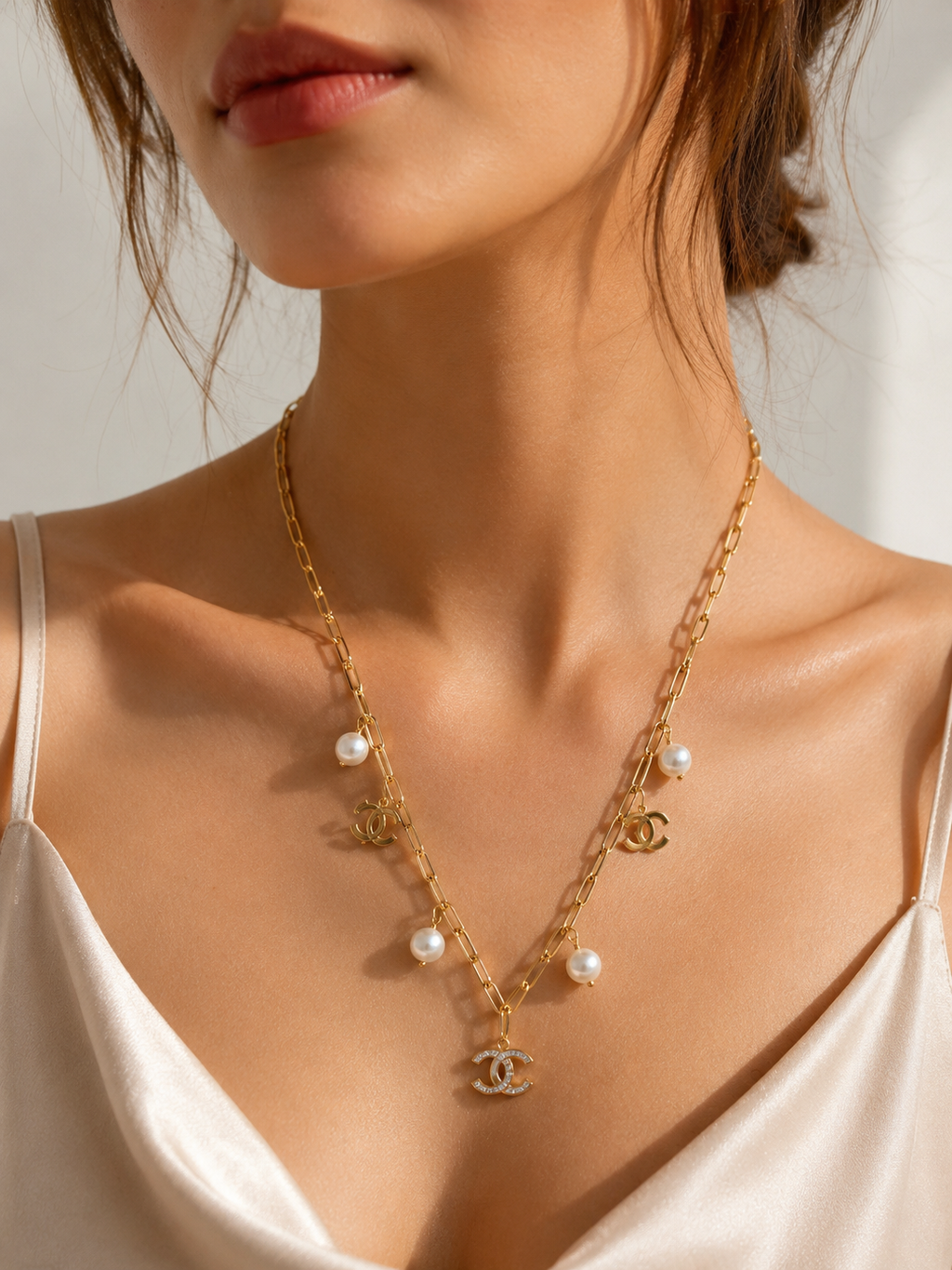 Maison Perle Link Necklace