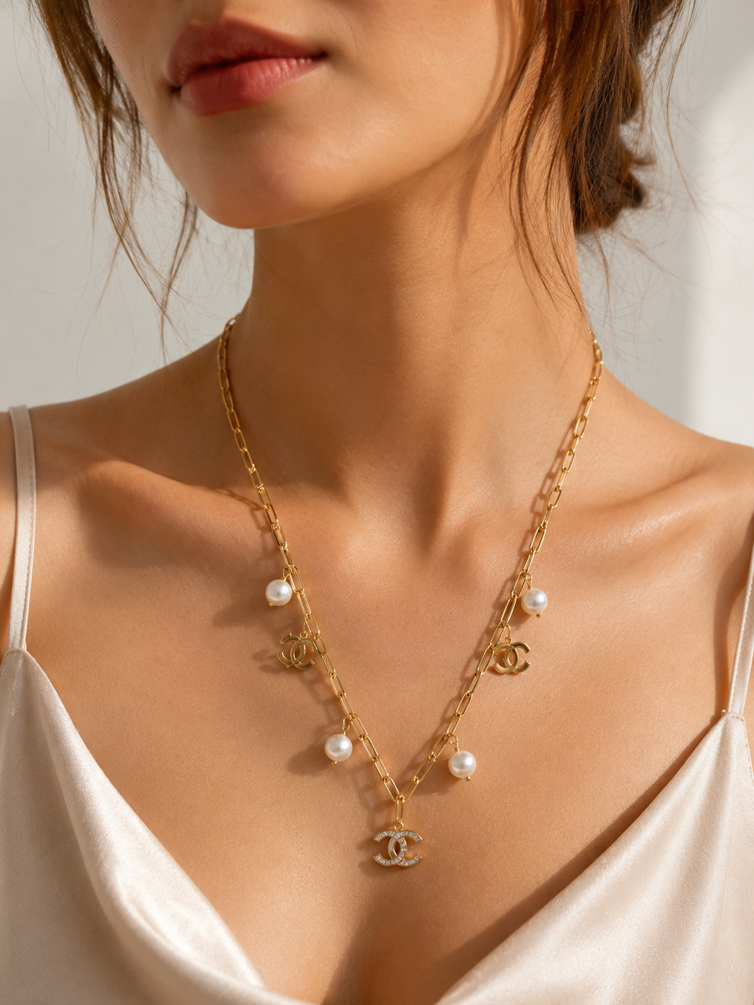 Maison Perle Link Necklace
