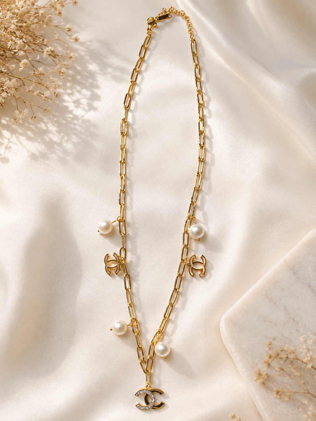 Maison Perle Link Necklace