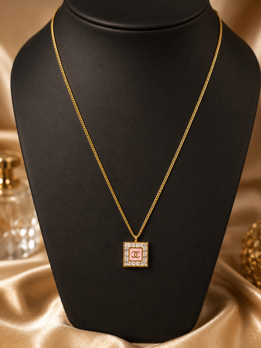 Maison Crystal Pendant Necklace
