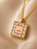 Maison Crystal Pendant Necklace