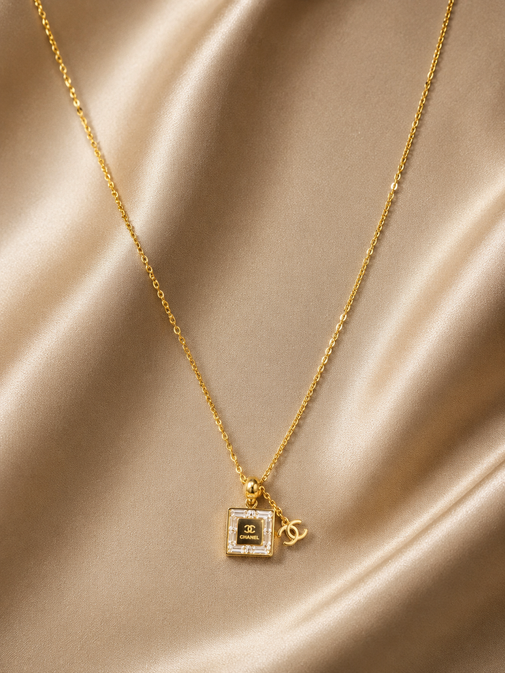 Lumière No. 5 Crystal Charm Necklace
