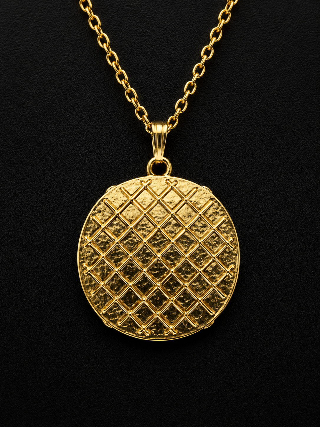 Pink Camellia Luxe Pendant Necklace