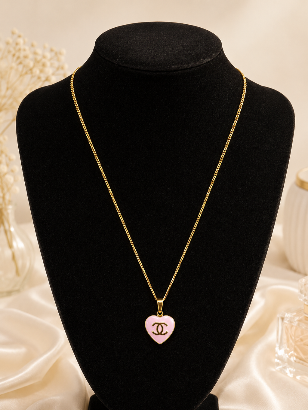 Midnight Luxe Heart Necklace Collection